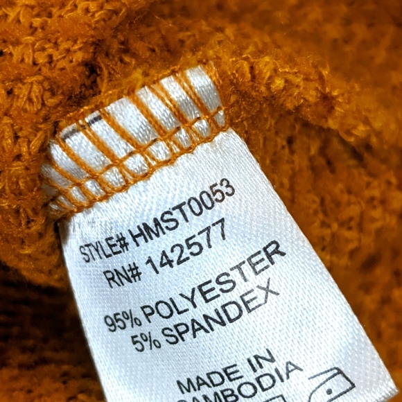 Haute Monde Women's Surplice Faux Wrap Knit Top S Gold - Picture 7 of 9